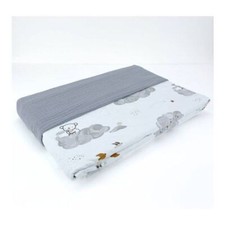Baby Idea MLKG Grey Koala Cotton Cot Blanket 135 x 110 cm