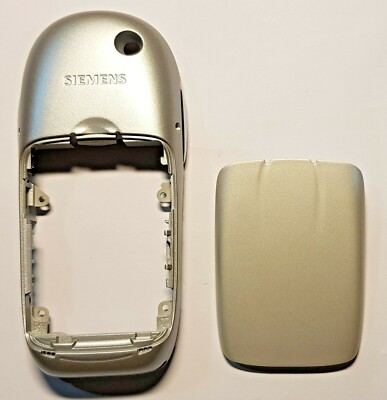 Housing Siemens S55 mobile cell phone NEW ORIGINAL Back battery cover side keys.