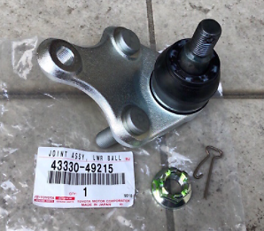 ta Genuine Toyota Suspension Ball Joint Set RAV4 43330-49215 x2 | eBay