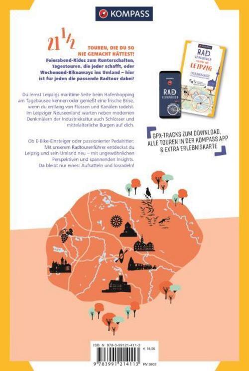 Thumbnail - Kompass Radvergnügen In Und Um Leipzig Kay Tschersich