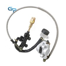 Caliper Master Cylinder Rear Hydraulic Brake Assembly For Go Kart Golf Cart ATV