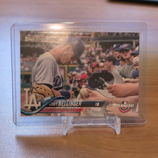 Topps 2018 Opening Day Cody Bellinger Dodgers Stadium Signatures #SS-CB