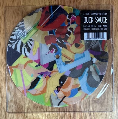 A-Trak Duck Sauce Captain Duck/I Don t Mind 7  Picture Disc Art Jordan Nickel