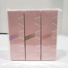 3pk LUXAZA Cream Blush Stick Contour Stick, Highlight Stick