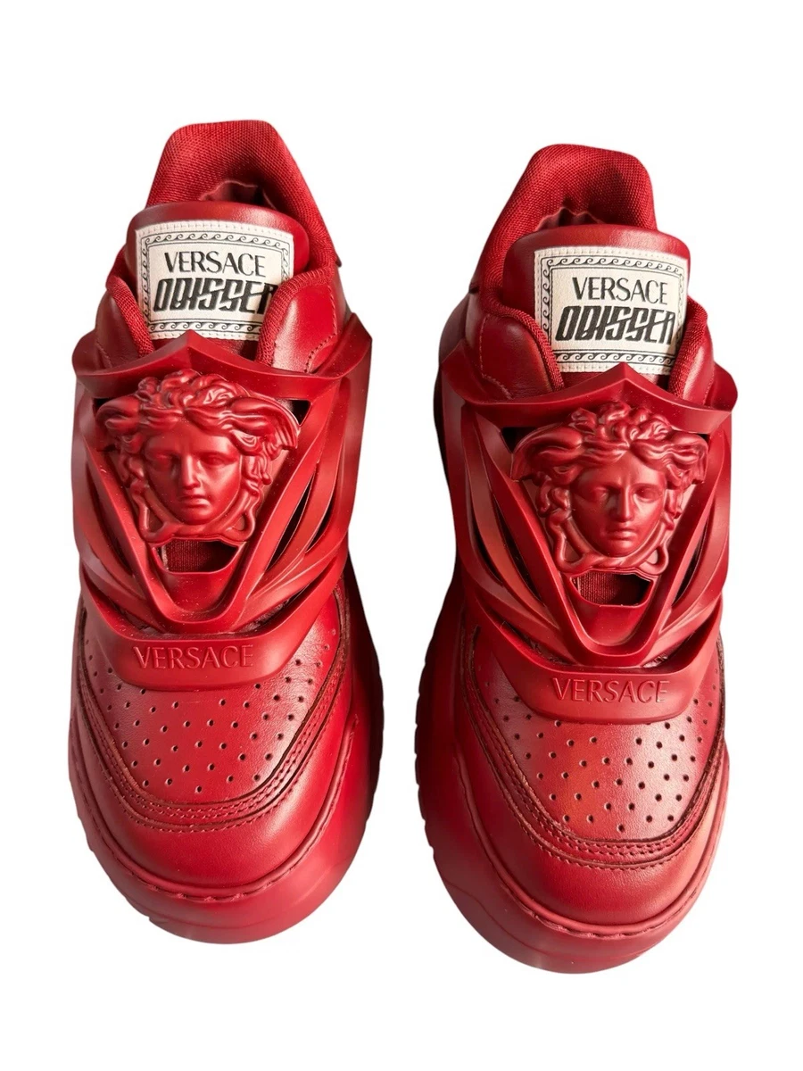 Zapatillas Versace Odisea rojas Medusa - talla 39