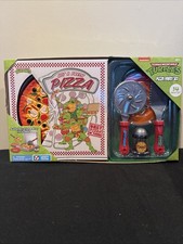 Nickelodeon Teenage Mutant Ninja Turtles 14 Piece Pizza Party Set TMNT Play Food
