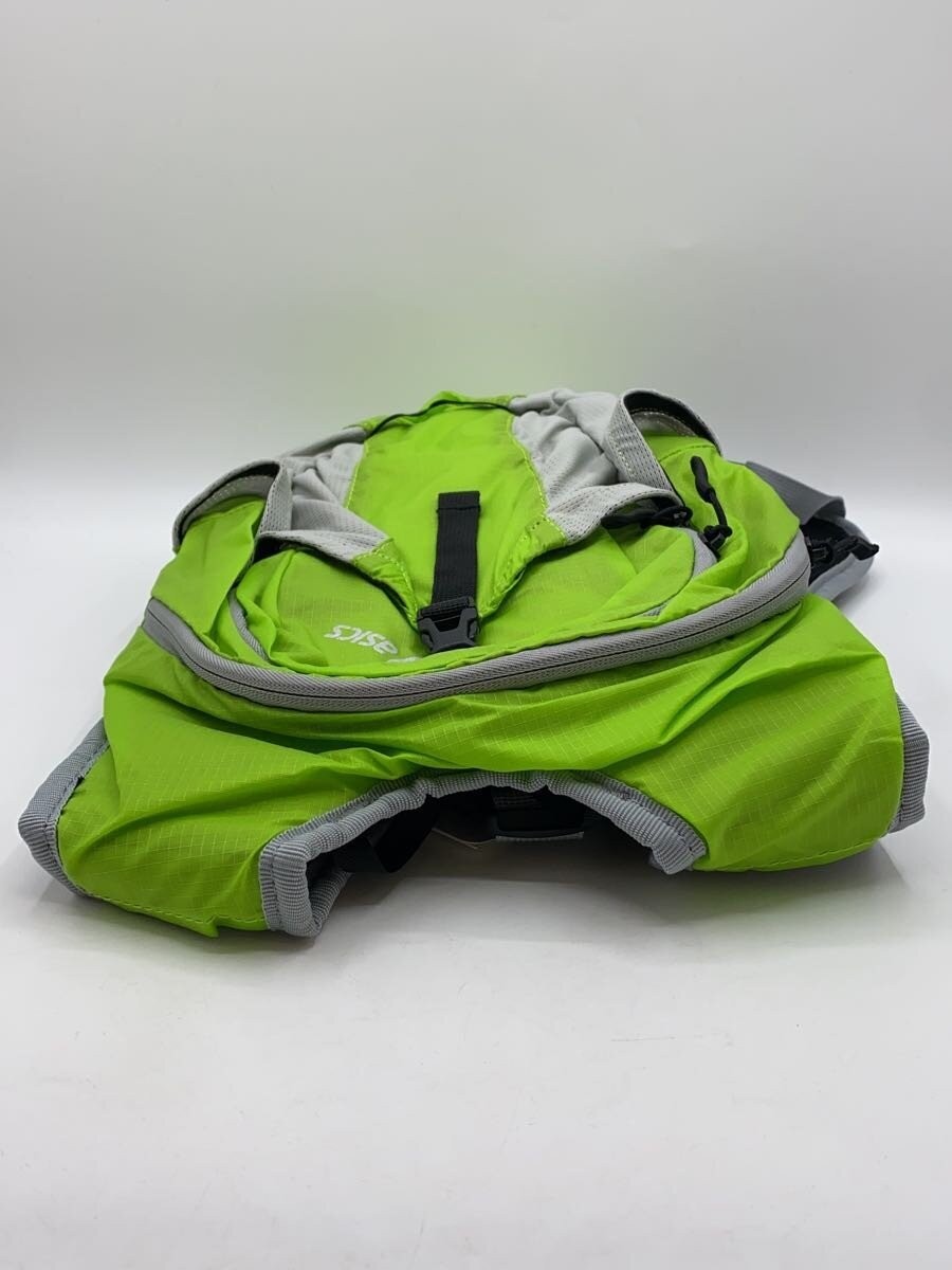 ASICS Backpack Nylon Green Solid Color EBM403 thumbnail 4