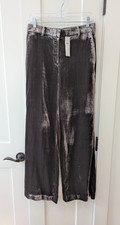 Ann Taylor High Rise Wide Leg Grayish Brown Velvet Pants Sz 2. NWT (orig. $109)