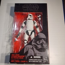 Star Wars The Black Series 6   04 First Order Stormtrooper The Force Awakens NM