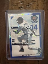 2025 Panini Prospect Edition - Chandler Simpson #29 Blue Ice Prizm /299 (RC)