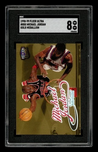 Jordan 1998 Fleer Jordan #85G Gold