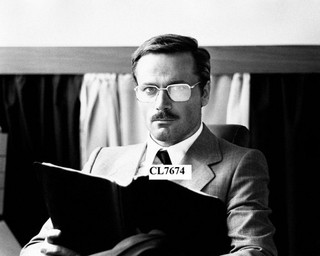 Franco Nero Reviews the Movie Script of 'Smiling Maniacs' Photo