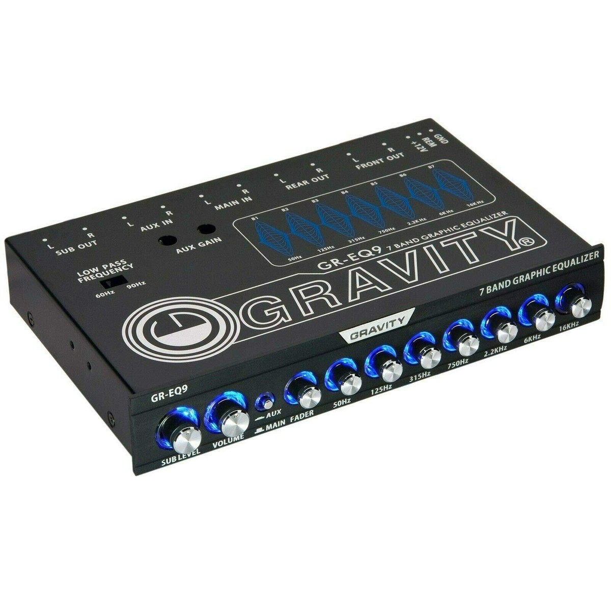 Gravity GR-EQ9 7-Band Graphic Equalizer for sale online | eBay