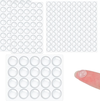 TüRstopper 200 StüCk Silikon Gummi Selbstklebend TüRpuffer Wandschutz