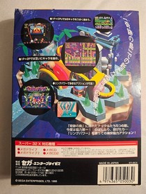 Knuckles CHAOTIX Japan Sega Super 32X Mega Drive / genesis game CIB with Manual