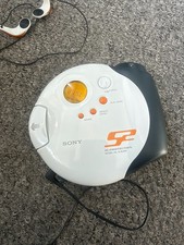 Sony D-SJ301 Discman Portable Music CD Player White Retro Tested Working