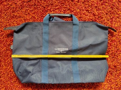 Dunkelblaue Longines Reisetasche unbenutzt mit Etui