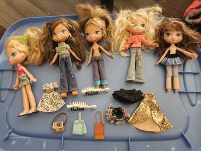 5 Bratz Kidz Cloe Yasmin Lilani Plus Extra Accessories