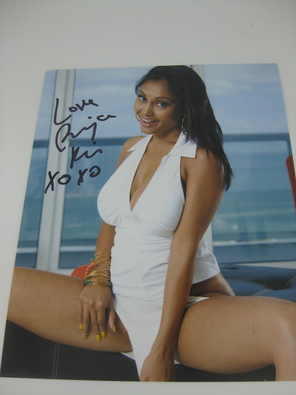Priya Rai Autograph Signed 8x10 with COA
