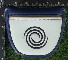 ODYSSEY AI-ONE MALLET PUTTER HEADCOVER MILLED MAGNETIC BLUE / WHITE / GOLD