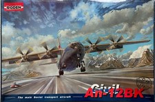   RODEN Antonov   Civil AN-12BK Soviet Transp...