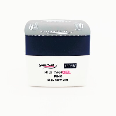 SuperNail LED/UV Hard Gel - Builder Gel Pink - 56g / 2oz