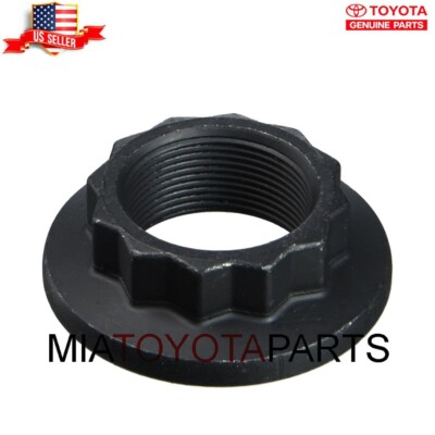 のんです OEM Toyota Land Cruiser Tundra Sequoia Nut Front Axle Shaft LH