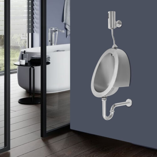 Urinal Sensor Urinale für Männer Erwachsene Intelligente Spülung Männer Toilette Edelstahl - Bild 2 von 10