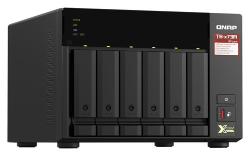 QNAP TS-673A NAS Tower Ethernet LAN Black V1500B - Afbeelding 2 van 5