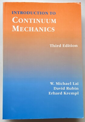 Einführung in die Kontinuumsmechanik von etc., W. Michael Lai (Taschenbuch, 1993)