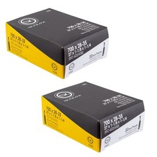 Sunlite Bicycle Inner Tube 2-PACK 700x28-35c Presta Valve 32mm Road Cross Hybrid