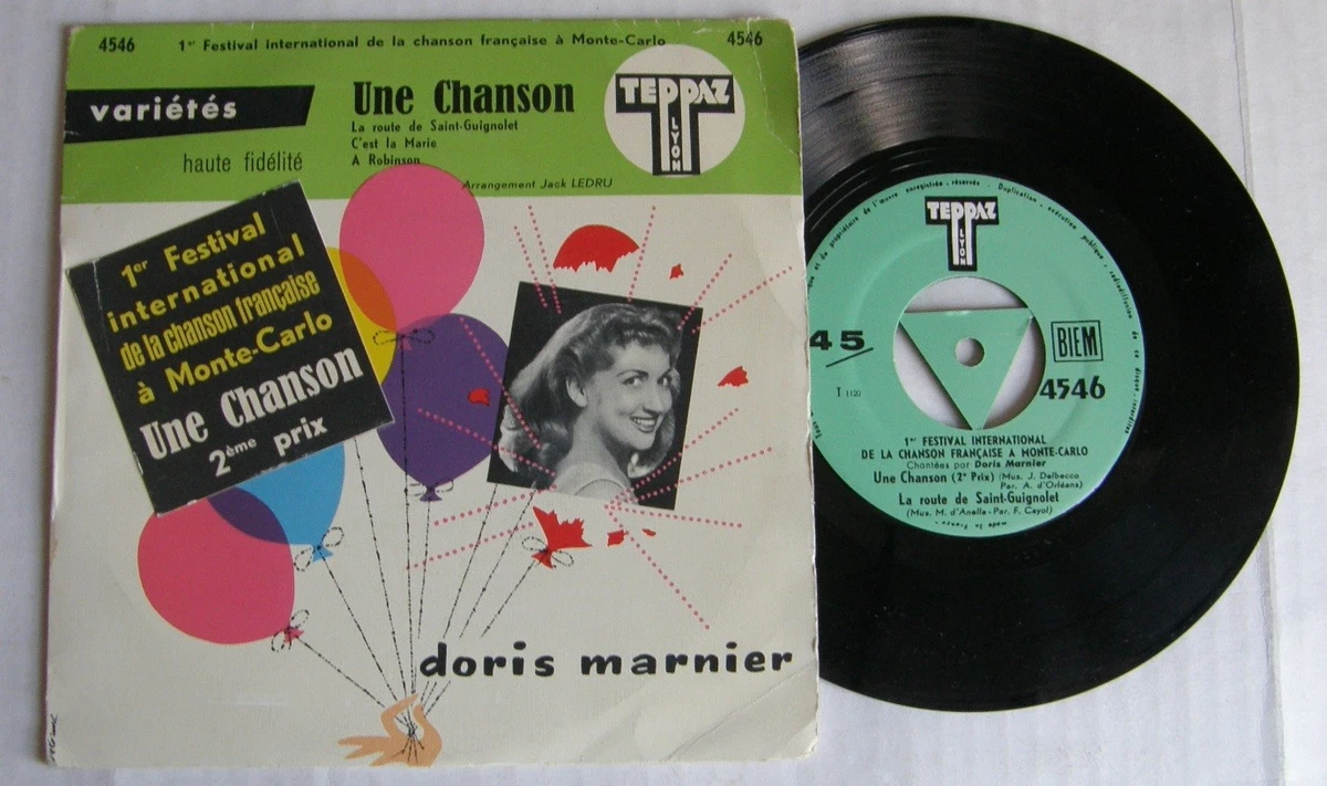 DORIS MARNIER 45 tours UNE CHANSON - TEPPAZ
