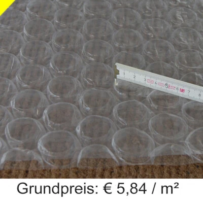 GEKAHO UV-Luftpolsterfolie 4m Gewächshaus Folie Isolierfolie Frühbeet Noppenfolie