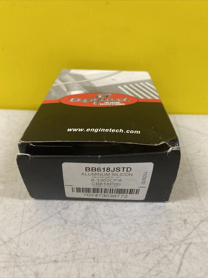 ENGINE CONNECTING ROD BEARING SET BB618JSTD ENGINETECH - Image 3 of 4