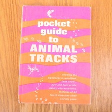 Pocket Guid To Animal Tracks Hard Back 1958