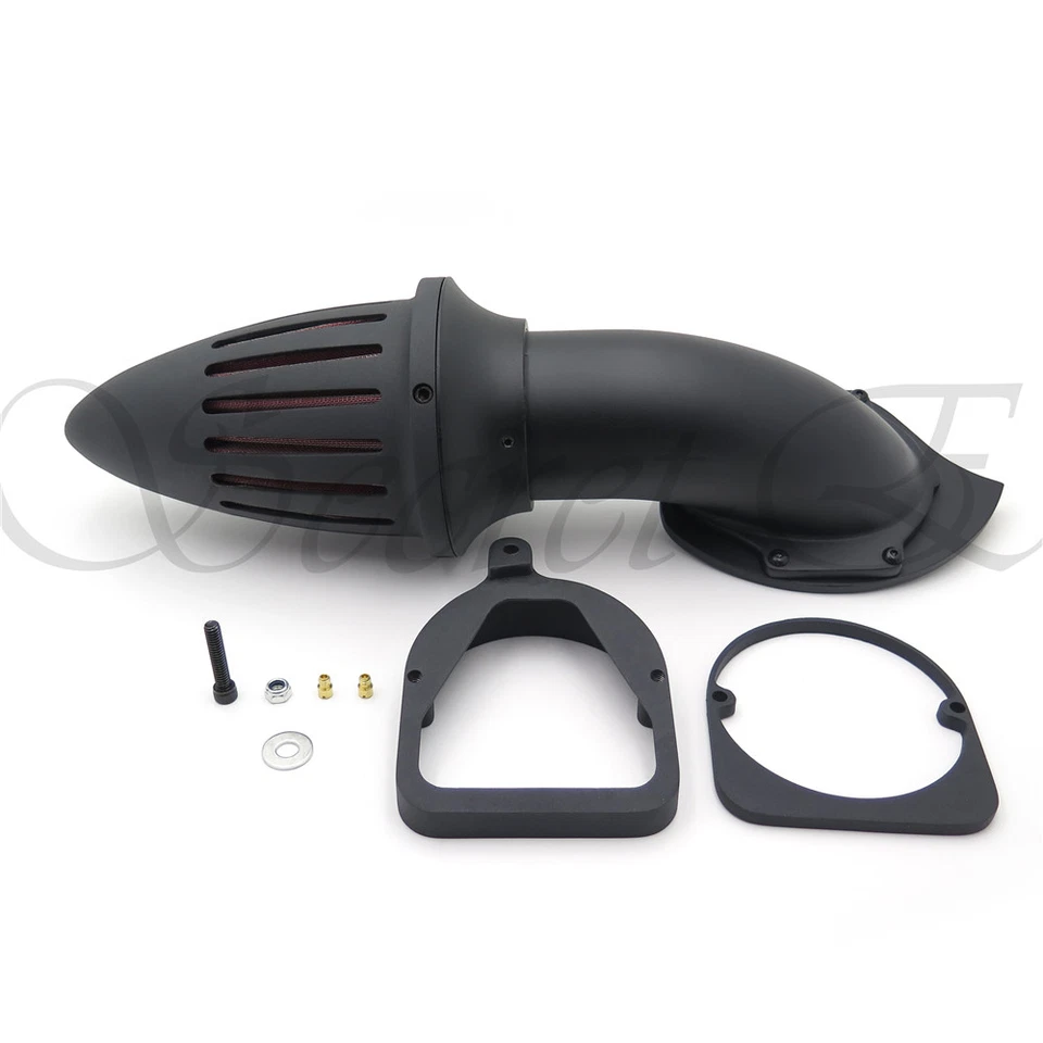 Bullet Air Cleaner Kit Intake Filter For Honda Spirit Ace 750 '98-'13 Matte Blac - Image 3 of 4