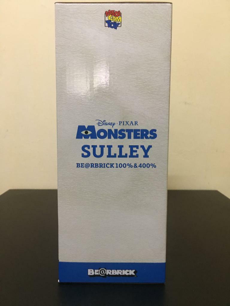MEDICOM TOY - BE@RBRICK MIKE SULLEY 100％ &amp; 400％ 2点 MEDICOM TOY MONSTER INC SULLY & MIKE BE@RBRICK 100% & 400