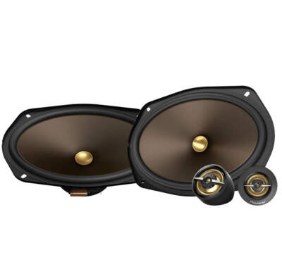 Pioneer A-Series MAX TS-A693CH, 2-Way Component Car Audio Speakers, Full Range,