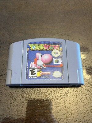 Nintendo 64 N64 Yoshi's Story Game System Cartridge Tested  Genuine/Authentic