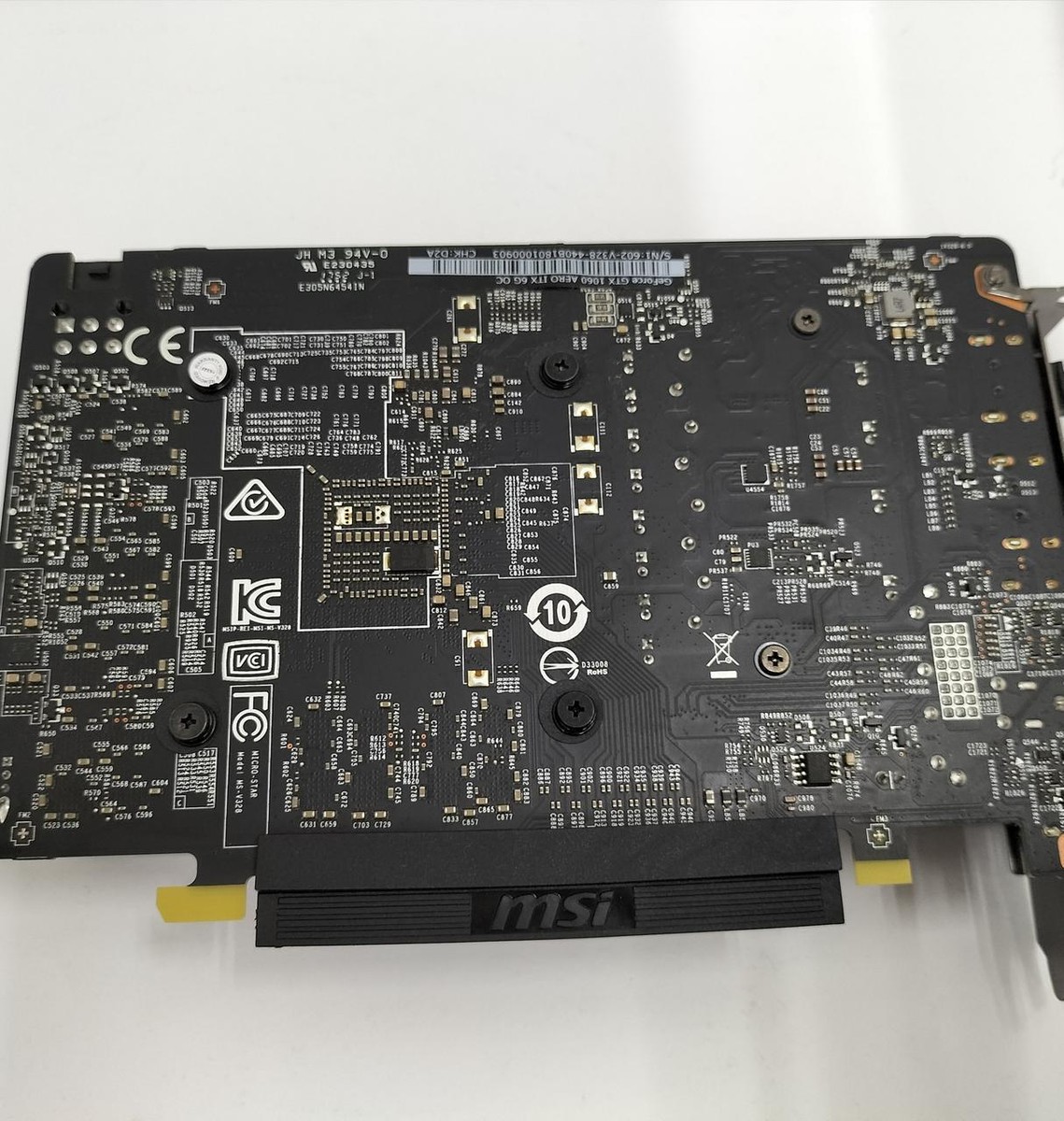 Msi Gtx1060 Aero Itx 6G Oc Card | eBay