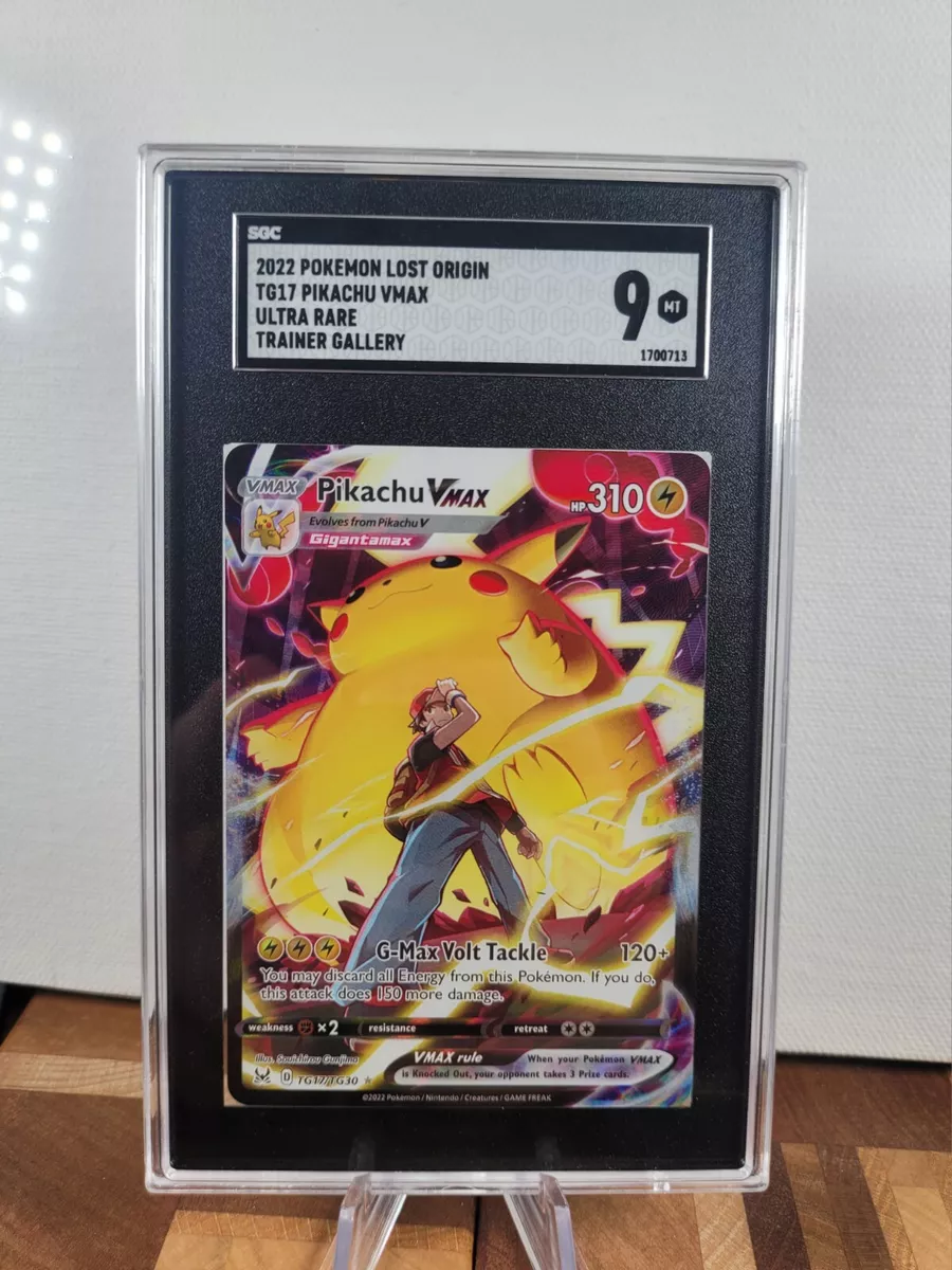 Pikachu VMAX Full Art 2022 Pokémon rare holo TG17/TG30