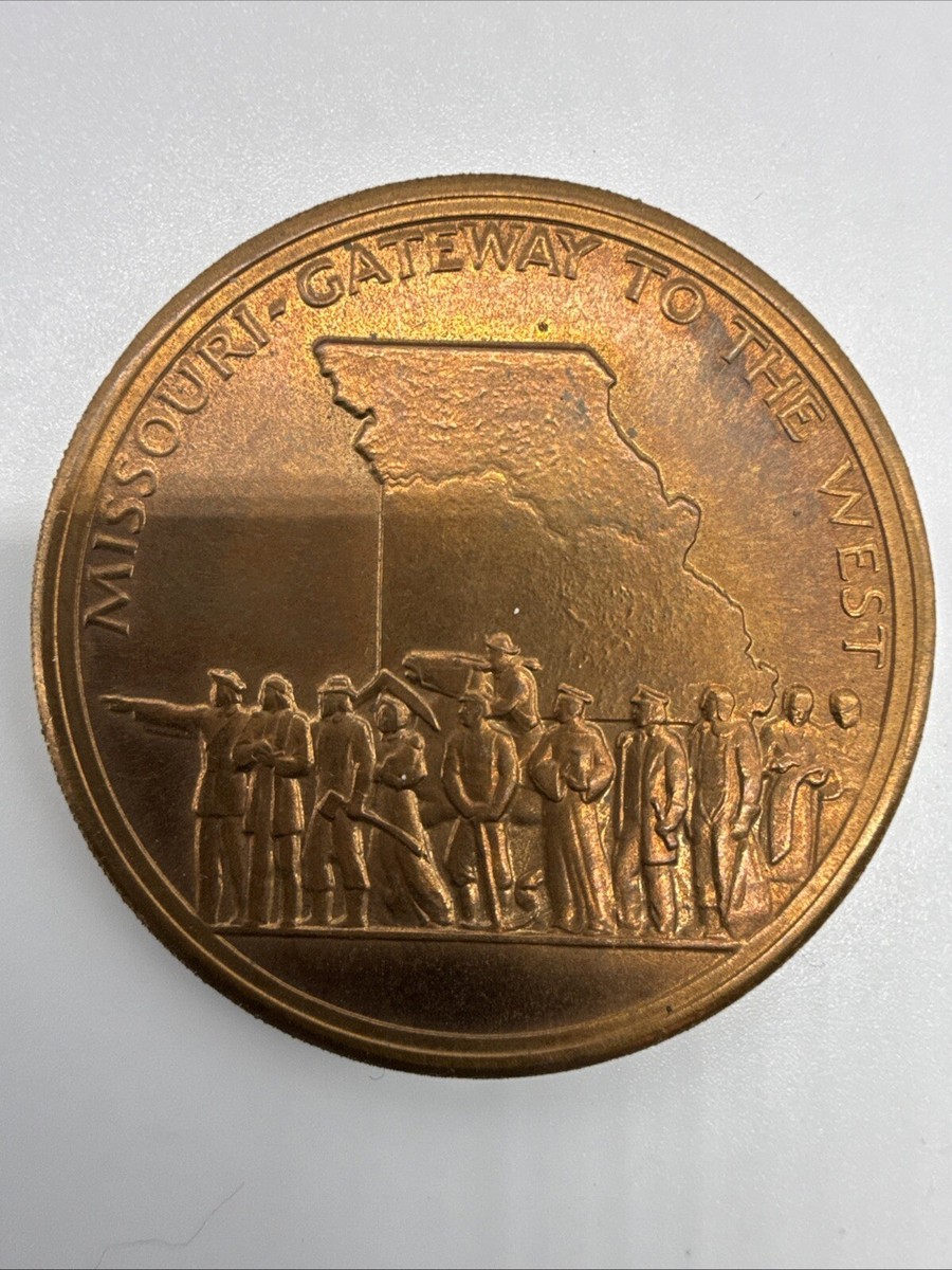1970 Missouri Sesquicentennial 150th Anniversary Token MO Gold