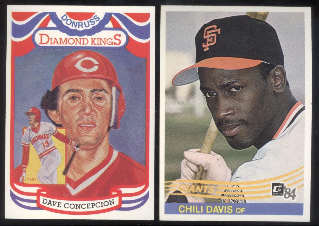 1984 DONRUSS BASEBALL YOU PICK #1 - 200 *** FREE SHIPPING ***