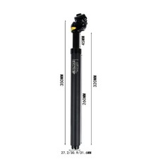 UNO MTB Bike Seatpost Shock Absorber Seat Pole Bike Seat Tube 30.9X350mm