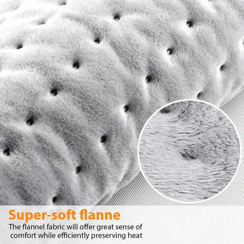 3 Sizes Electric Heat Pad Adjustable Heating Mat Warmer Blanket Back Pain Relief - Bild 11 von 15