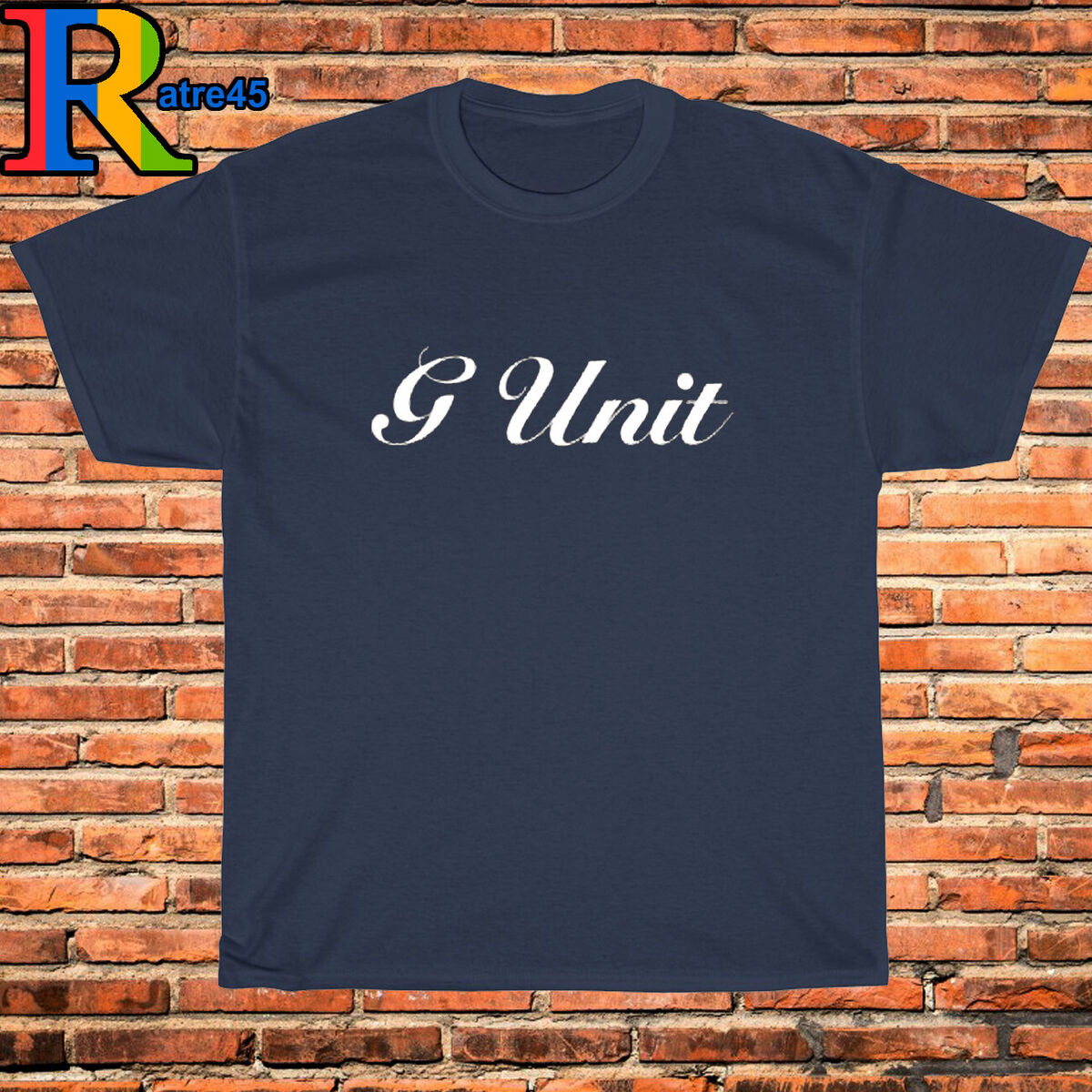 lager Væsen kobber New T-Shirt G Unit 50 Cent Logo Black/Grey/White/Navy Size S-3XL | eBay