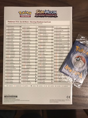 pokemon sun moon burning shadows card list Amazon.com: Pokemon TCG: Sun & Moon Burning Shadows Booster Pack : Toys &  Games main image 1