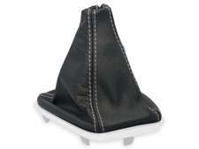 SCHALTMANSCHETTE FÜR ALFA ROMEO GIULIETTA 2010-2017 SCHALTSACK FADEN WEISS