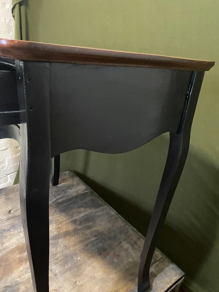 Escritorio antiguo estilo Sheraton. Acabado. Hecho a mano Foto 3 de 4