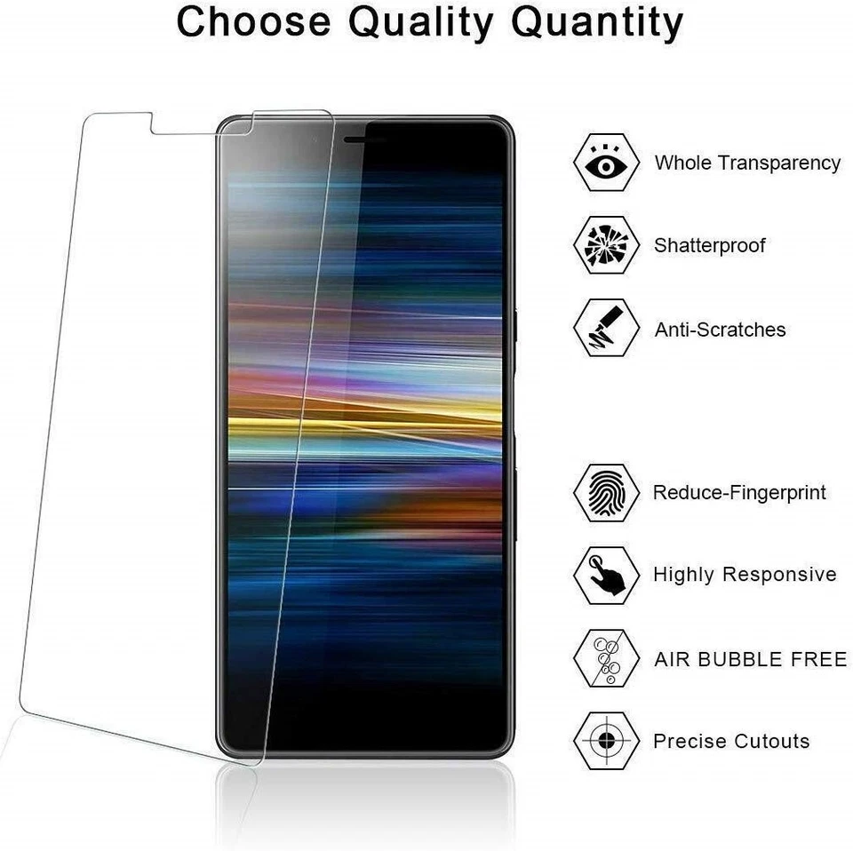 Tempered Glass Film Screen Protector For Sony Experia Xperia L3 GORILLA Premium - Image 2 of 2
